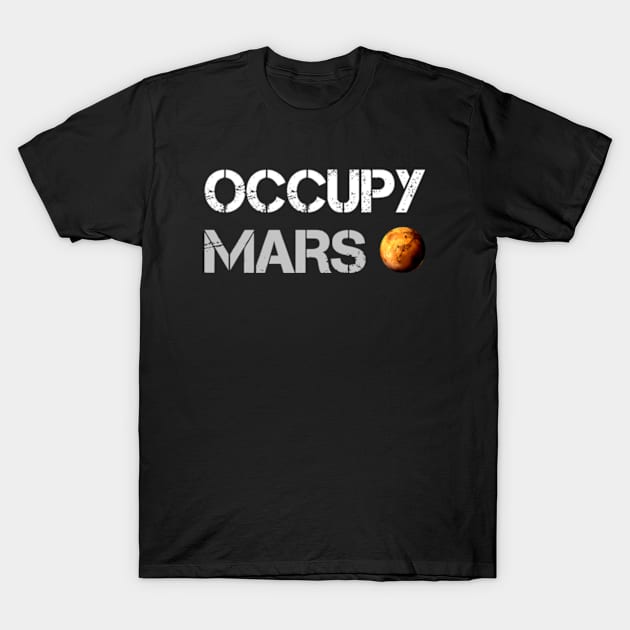 Go to Mars T-Shirt by Badgirlart